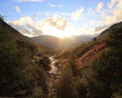 Dramatic views down the valley towards Ullswater
