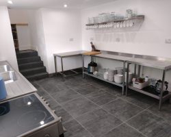 Almond Lodge Commercial style kitchen