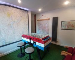 Maproom - showing our location as a Hostel in the heart of the Lake District