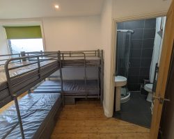 Bedroom 2 showing en suite bathroom/shower